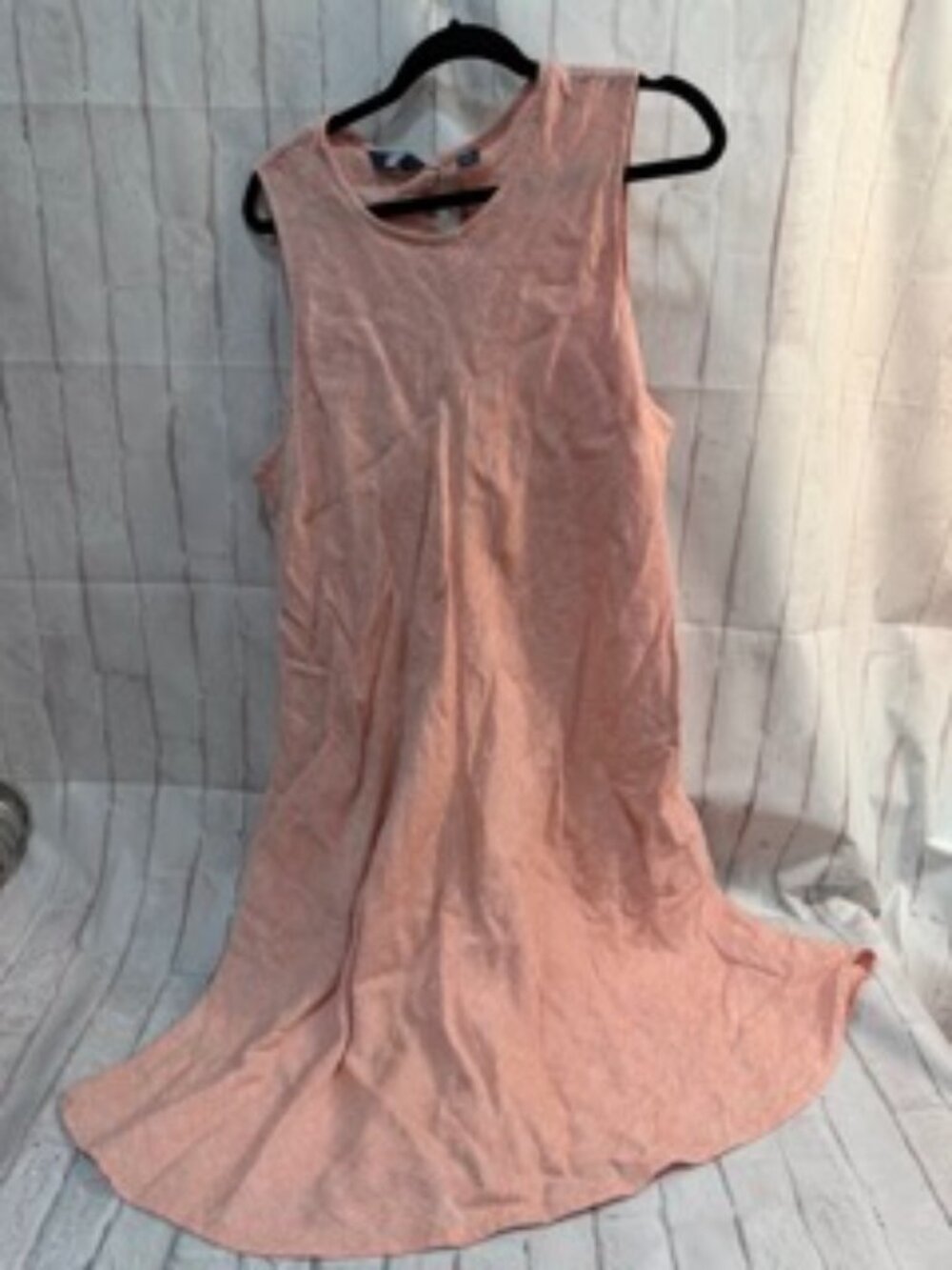 Land's End 1X Linen Dress Midi/Long